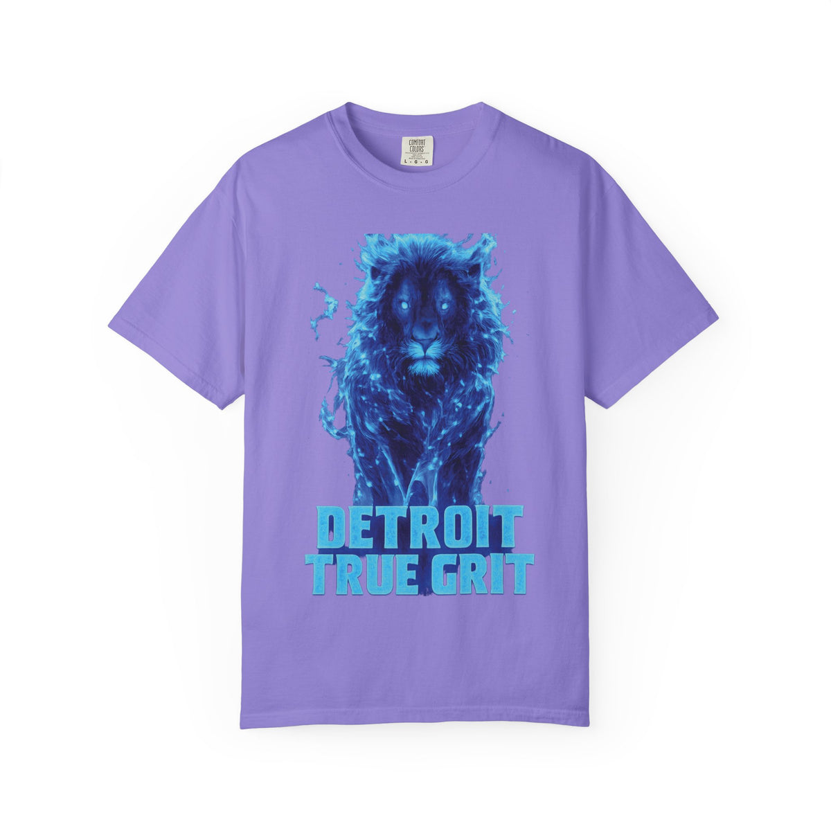 Blue Lion Detroit True Grit T-Shirt | City Pride Tee