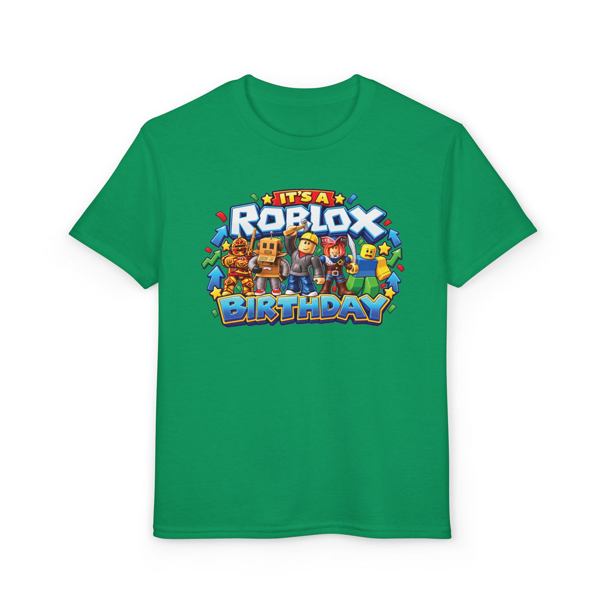 Roblox Birthday Leveling Up to 6 Youth T-Shirt