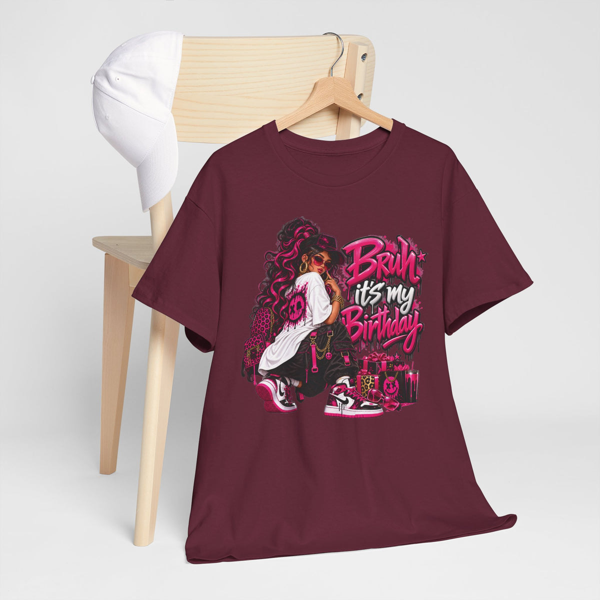 “Bruh, It’s My Birthday” Birthday Graphic T-Shirt