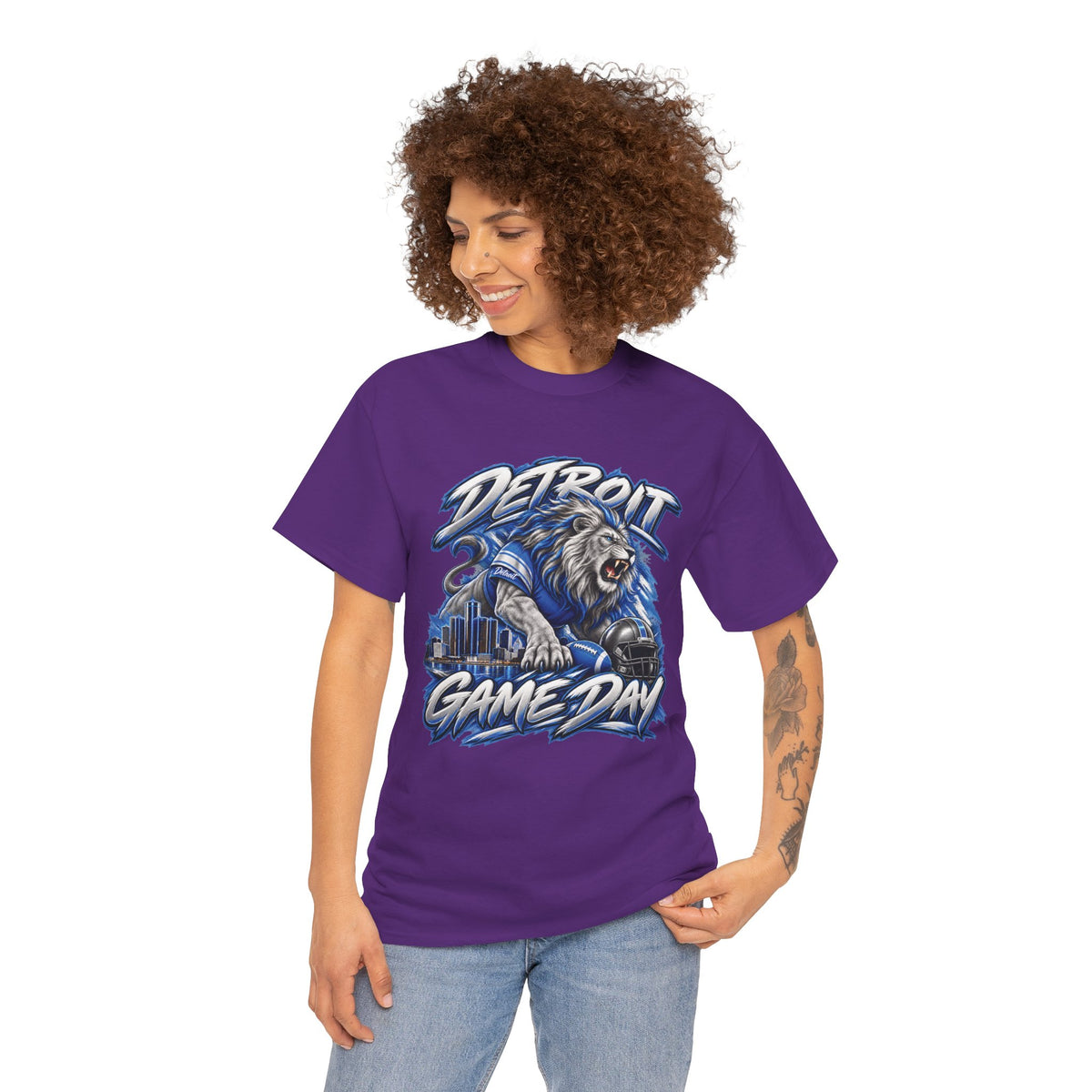 Detroit Game Day Lions Football T-Shirt