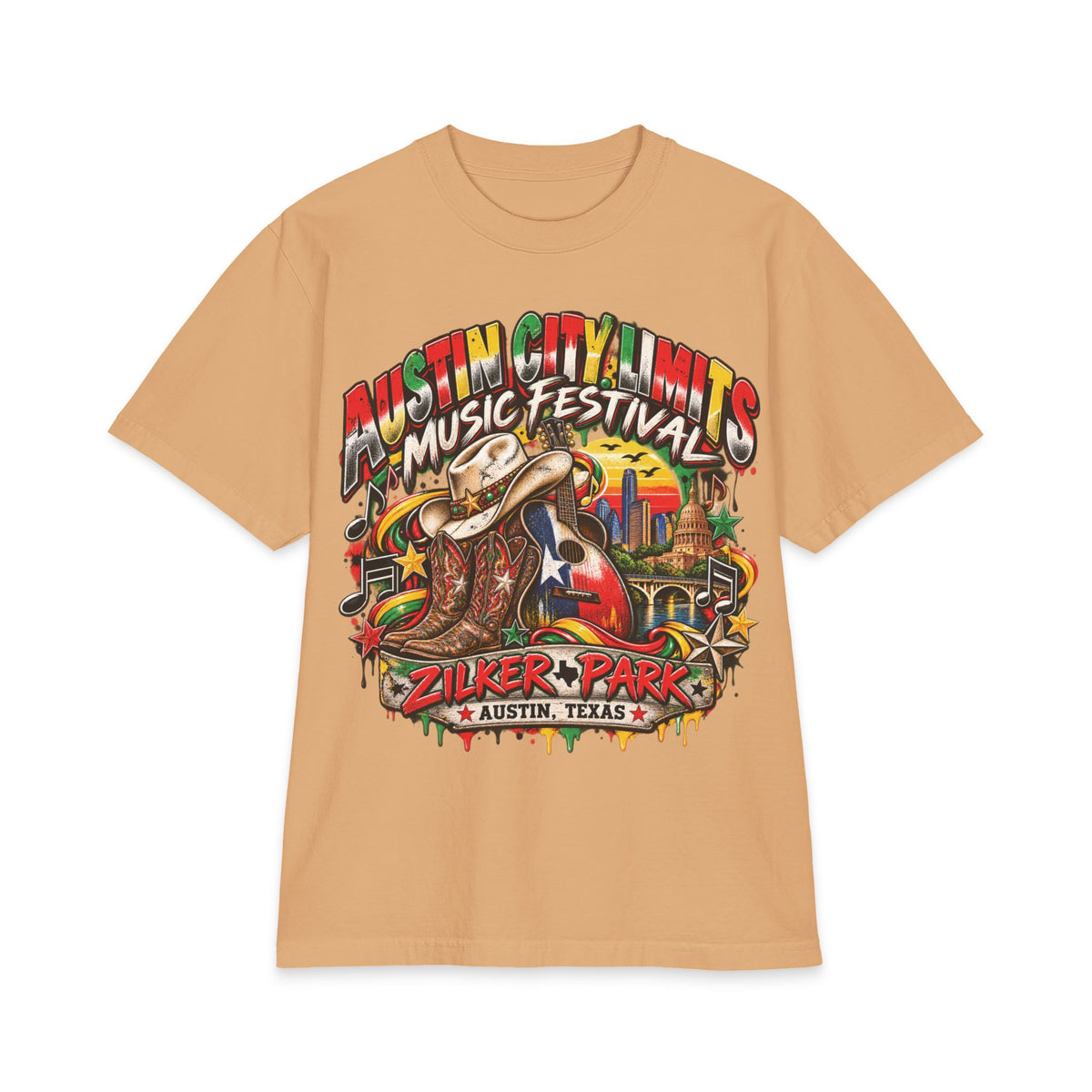 Austin City Limits Music Festival T-Shirt | ACL Zilker Park Lineup Tee