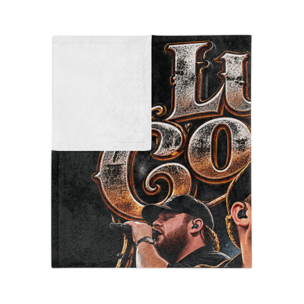 Combs Country Concert Collage Velveteen Blanket | Country Music Throw