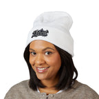 Detroit Graffiti Script Beanie | Embroidered Cuffed Beanie