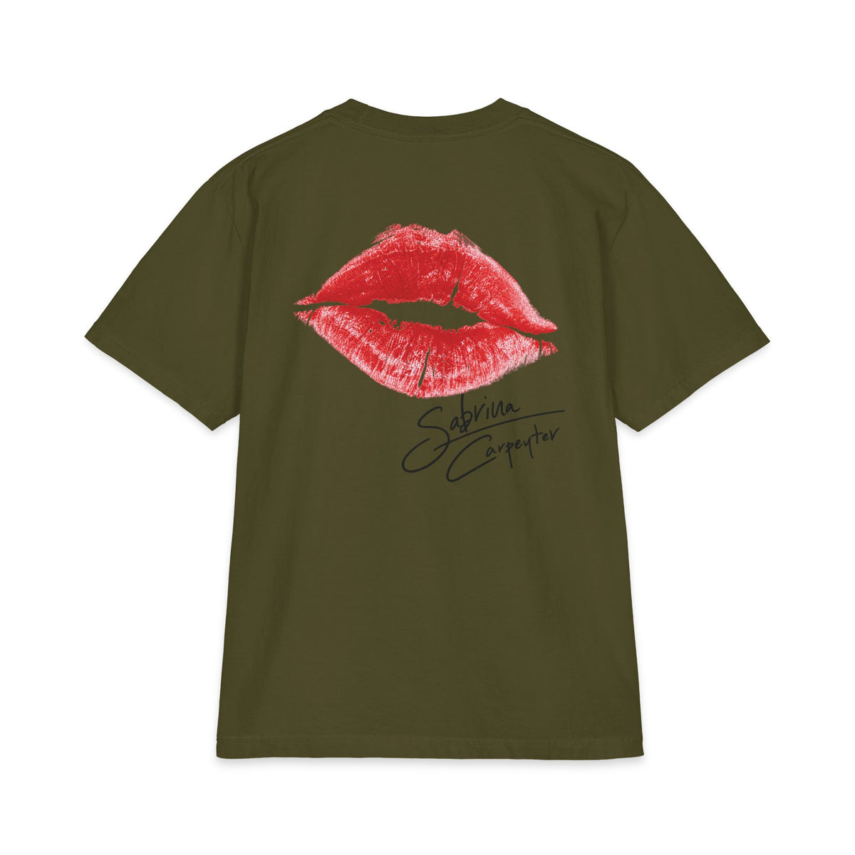 Retro Pinup Collage T-Shirt | Kiss Mark Back Print