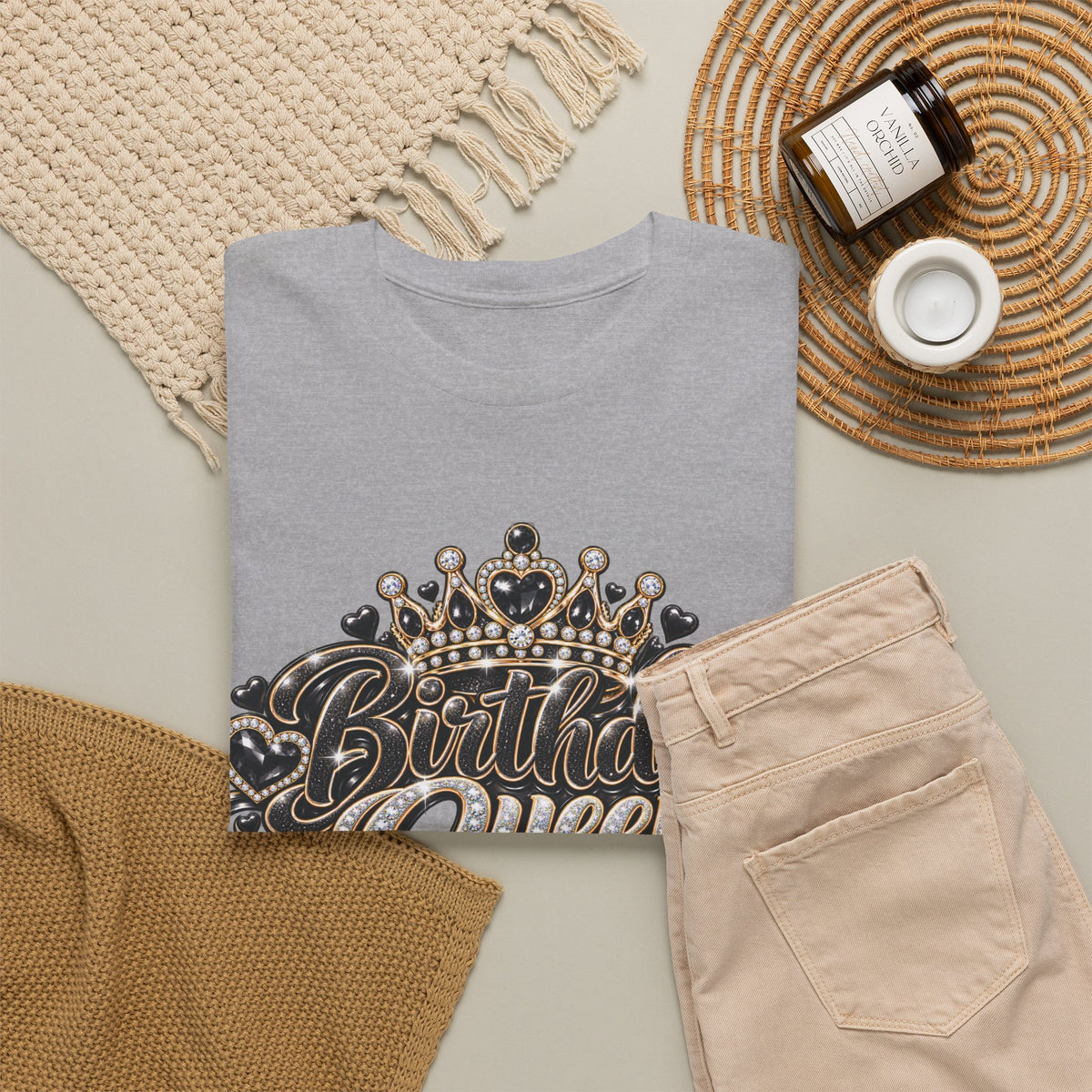Birthday Queen Crown T-Shirt