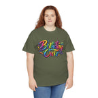 Birthday Crew Colorful Celebration T-Shirt