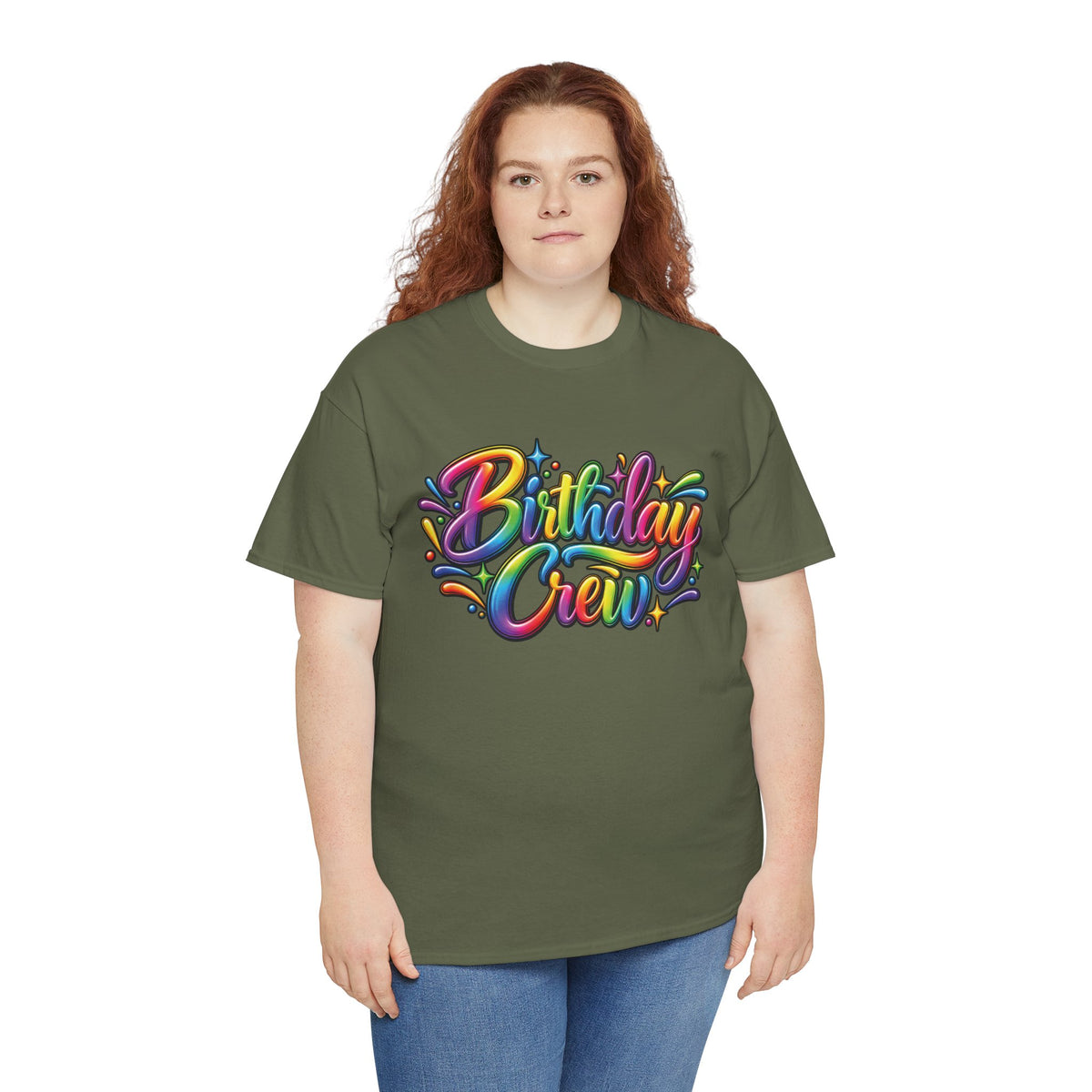 Birthday Crew Colorful Celebration T-Shirt