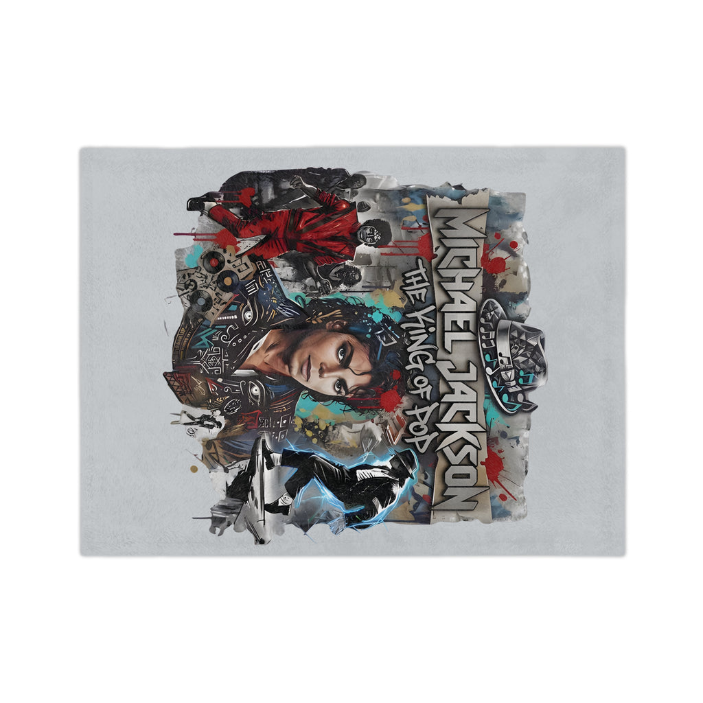 Michael Jackson The King of Pop Blanket | Velveteen Microfiber Throw