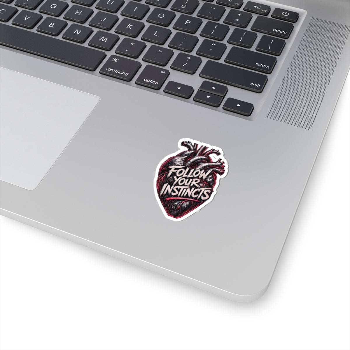 Anatomical Heart "Follow Your Instincts" Sticker | Kiss-Cut Sticker