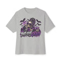 Batshit Crazy Skull Girl Tee | Gothic Bats Halloween Graphic Shirt