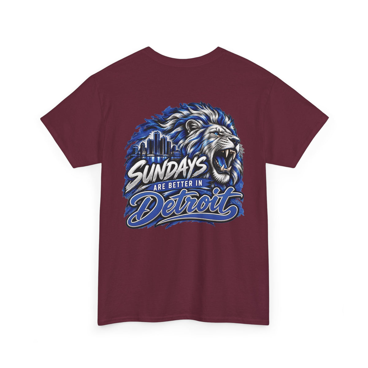Detroit Motor City Grit & Sundays Are Better in Detroit T-Shirt