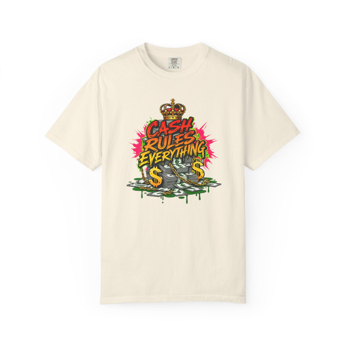 Cash Rules Everything Around Me T-shirt | Streetwear Money Graphic Tee