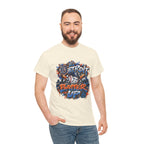 Detroit Batter Up T-Shirt | Baseball City Skyline Tee