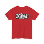 Detroit Lion Graffiti tee | Colorful Drip Lion Detroit Tee