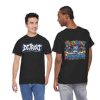 Detroit Graffiti Autism Tee | Different Is Beautiful backprint