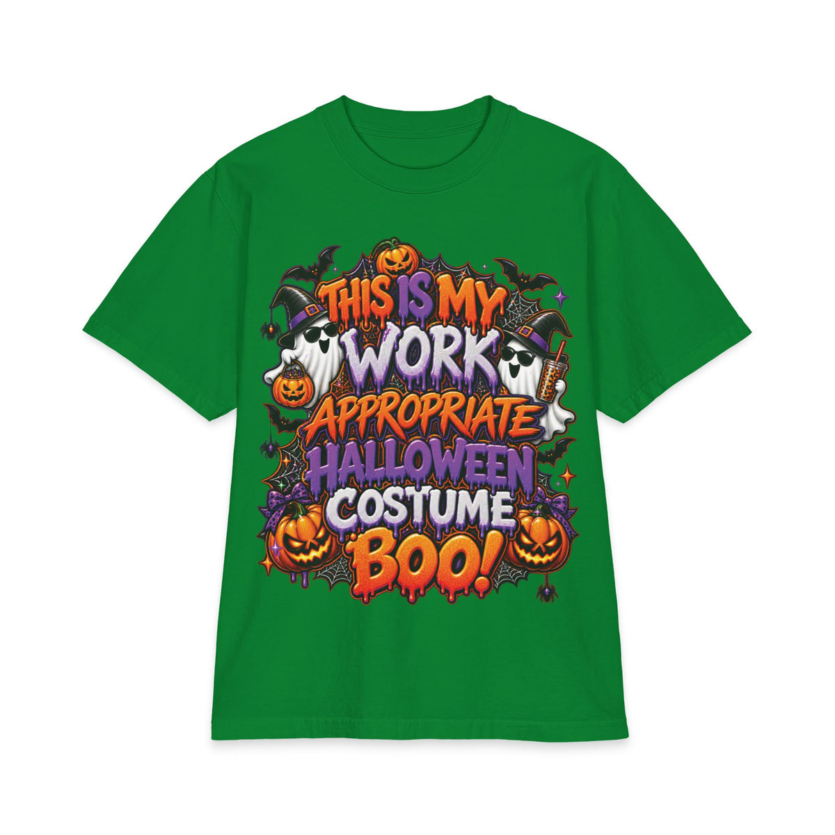 This Is My Work Appropriate Halloween Costume T-Shirt | Halloween Boo Pumpkin Tee