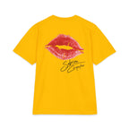 Retro Pinup Collage T-Shirt | Kiss Mark Back Print