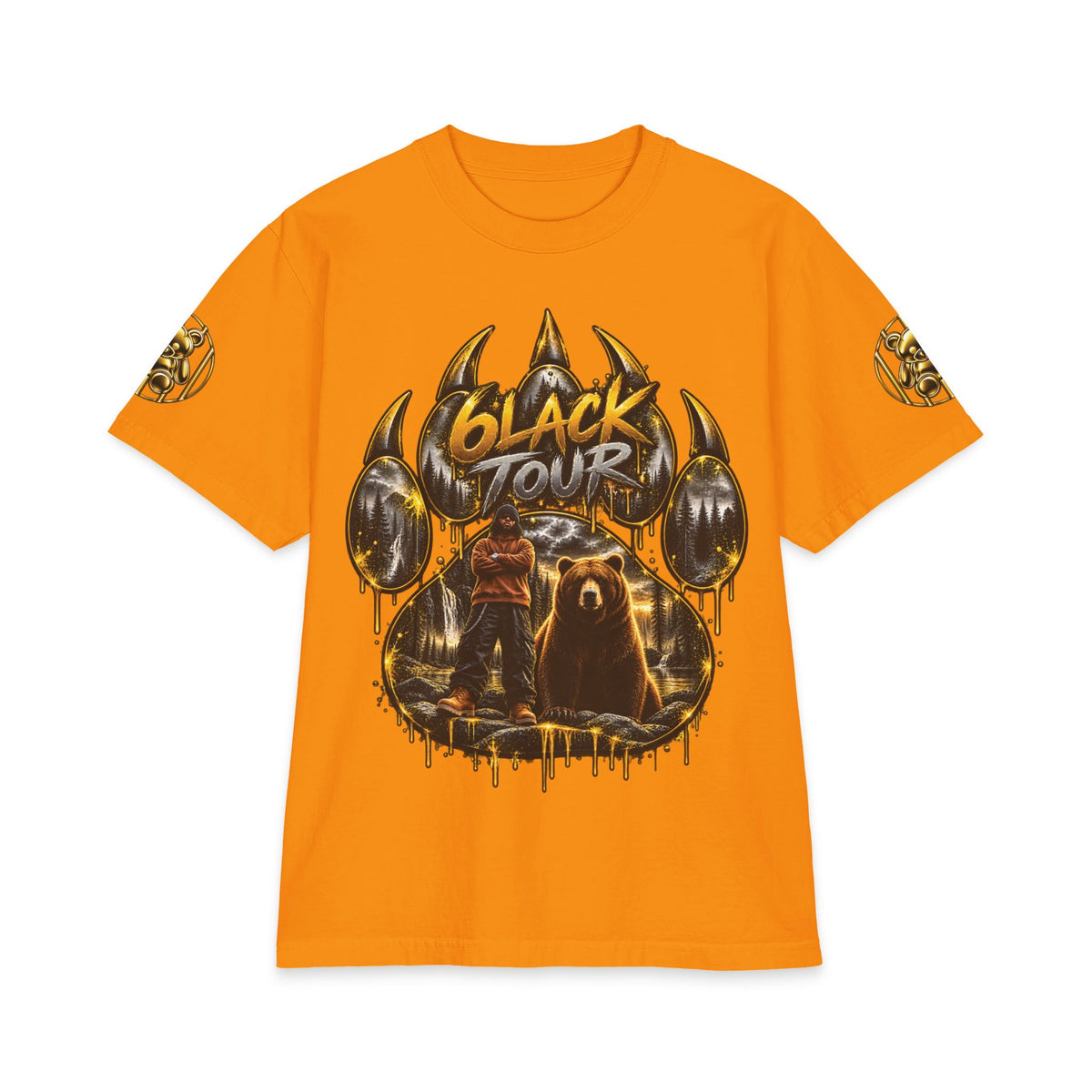 10 Years of 6lack Tour T-Shirt | Bear Forest Concert Tee