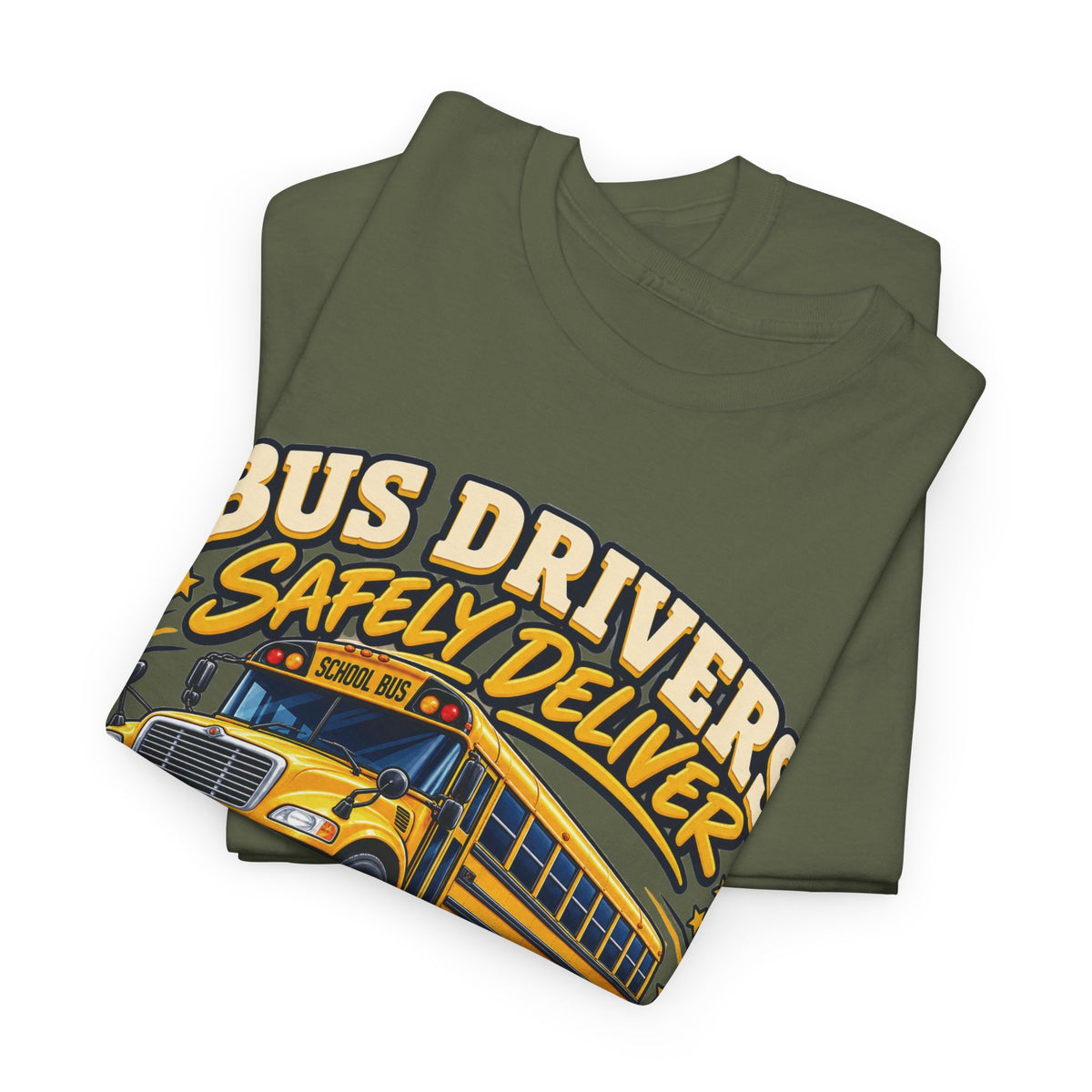 Bus Drivers Safely Deliver Futures Graphic T-Shirt