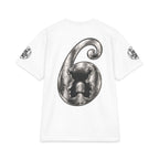 10 Years of 6lack Tour graphic T-Shirt | Number 6 back design