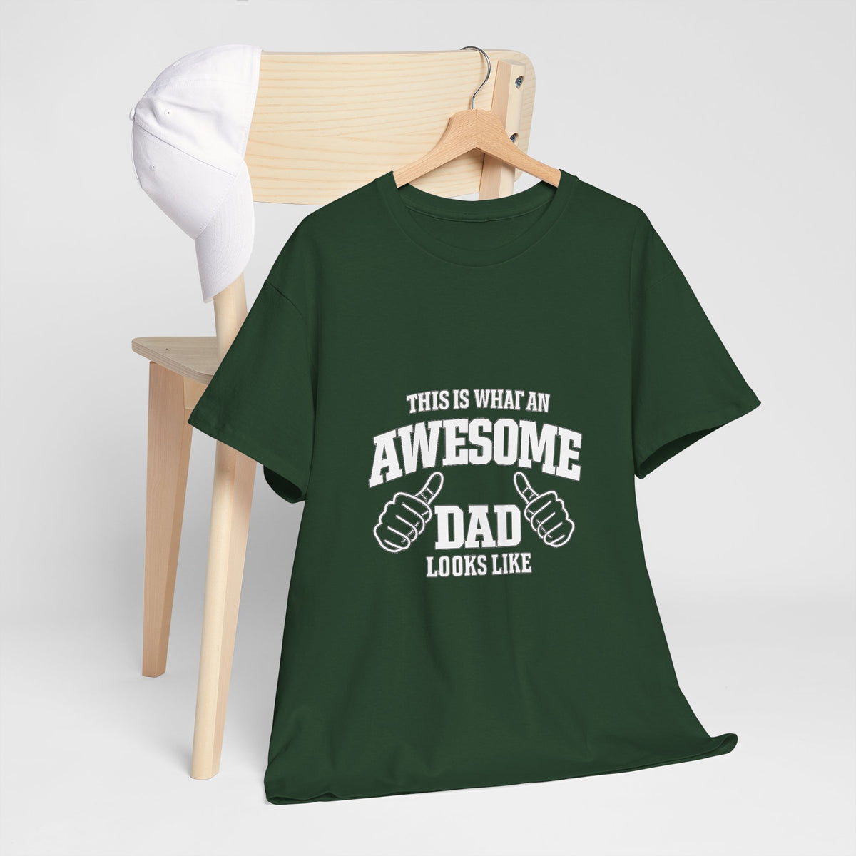 Awesome Dad T-Shirt | "This Is What An Awesome Dad Looks Like", Fathers Day Tee