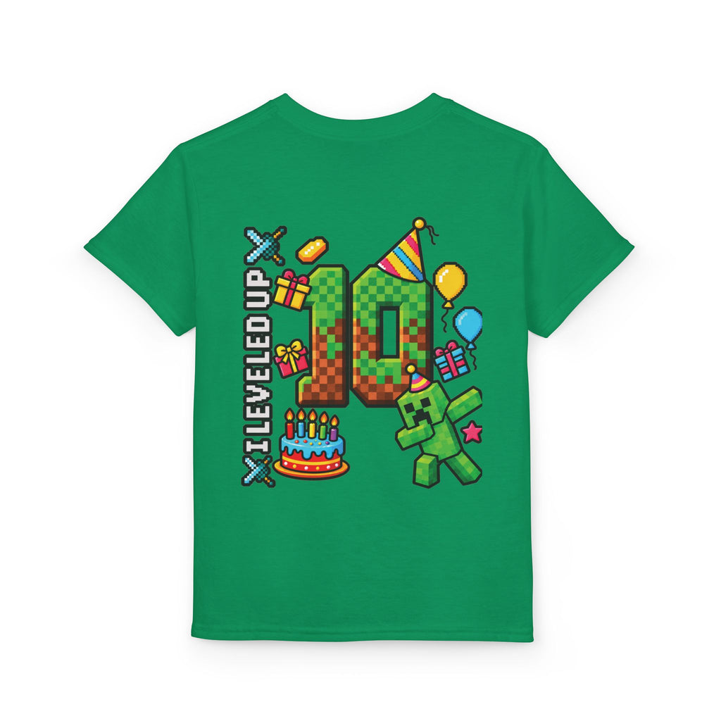 Minecraft-Inspired “Bruh, It’s My Birthday” Youth T-Shirt