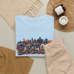 Detroit skyline graffiti T-Shirt | city skyline tee, urban street art