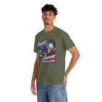 Rage Mode Gamer Skull Graphic T-Shirt