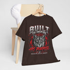 Built to Inspire His Purpose Couples Tiger Graphic T-Shirt