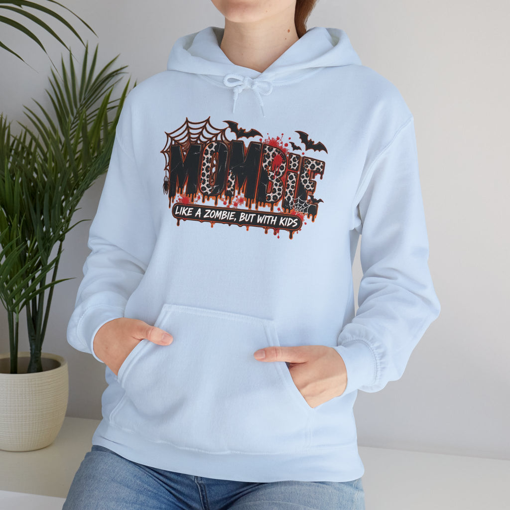 Mama Halloween Hoodie | spiderweb bats leopard print, spooky family mom sweatshirt