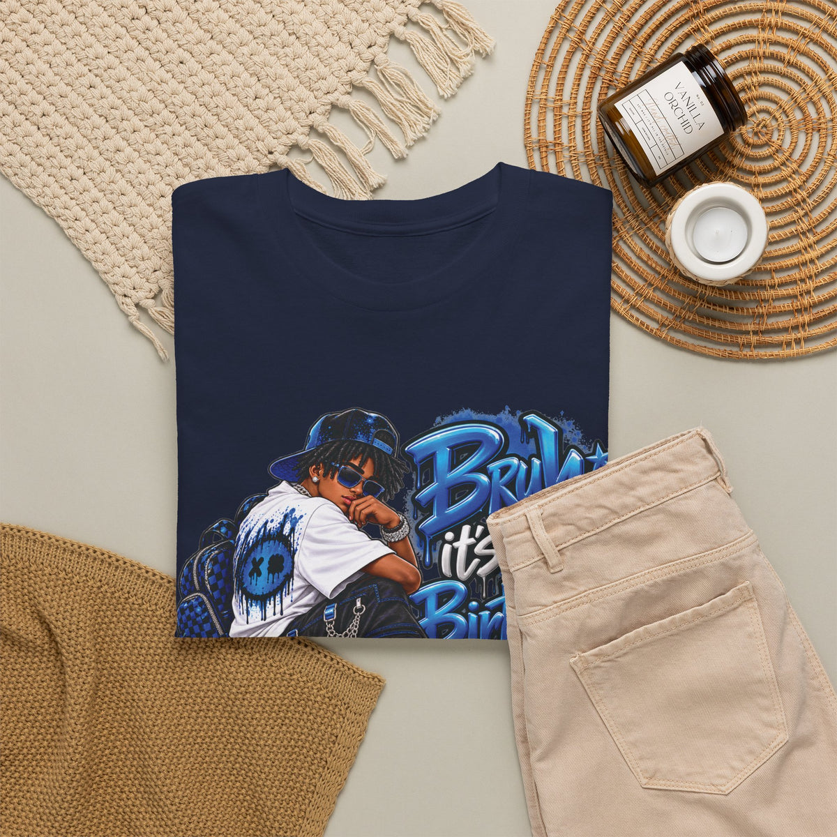 Bruh It’s My Birthday Graphic T-Shirt