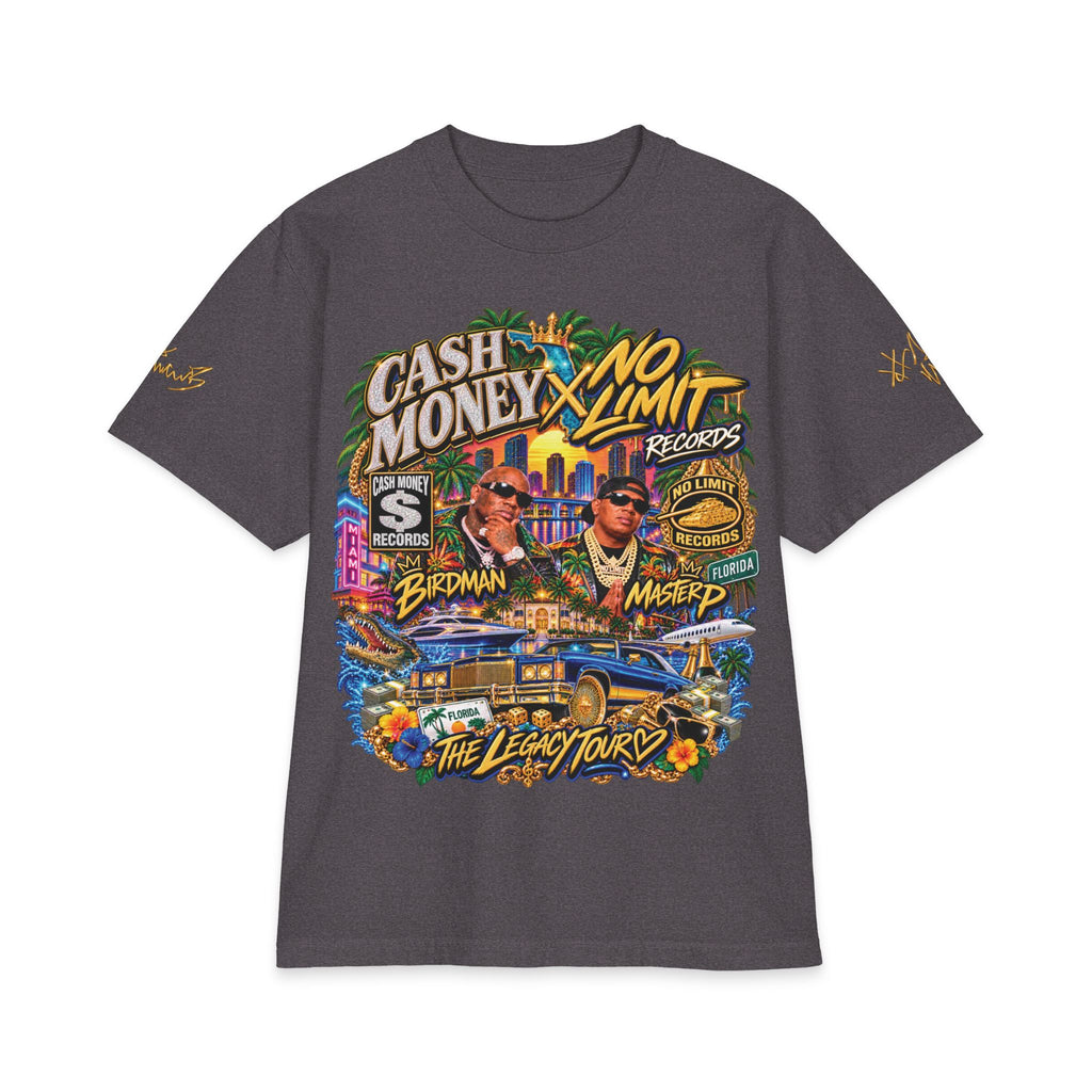 No Limit Cash Money Tour Shirt | Rap Crew Vintage Concert Tee