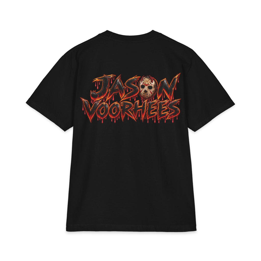 Jason Voorhees horror graphic T-Shirt | RUN bloody slasher design