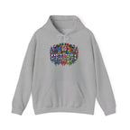 Detroit Graffiti Lion Hoodie | Colorful Street Art Pullover