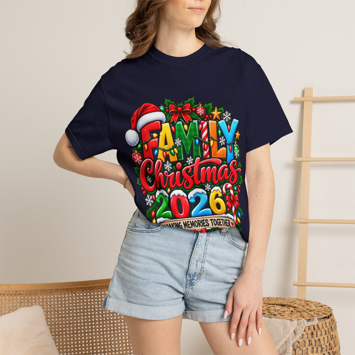 Family Christmas 2026 T-shirt | Making Memories Together