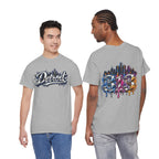 Detroit Script Tee | 313 Drip Skyline T-Shirt