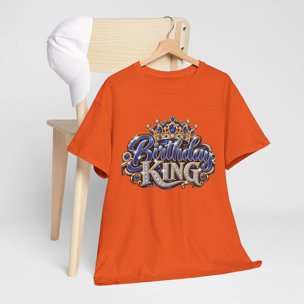 Birthday King Crown Graphic T-Shirt