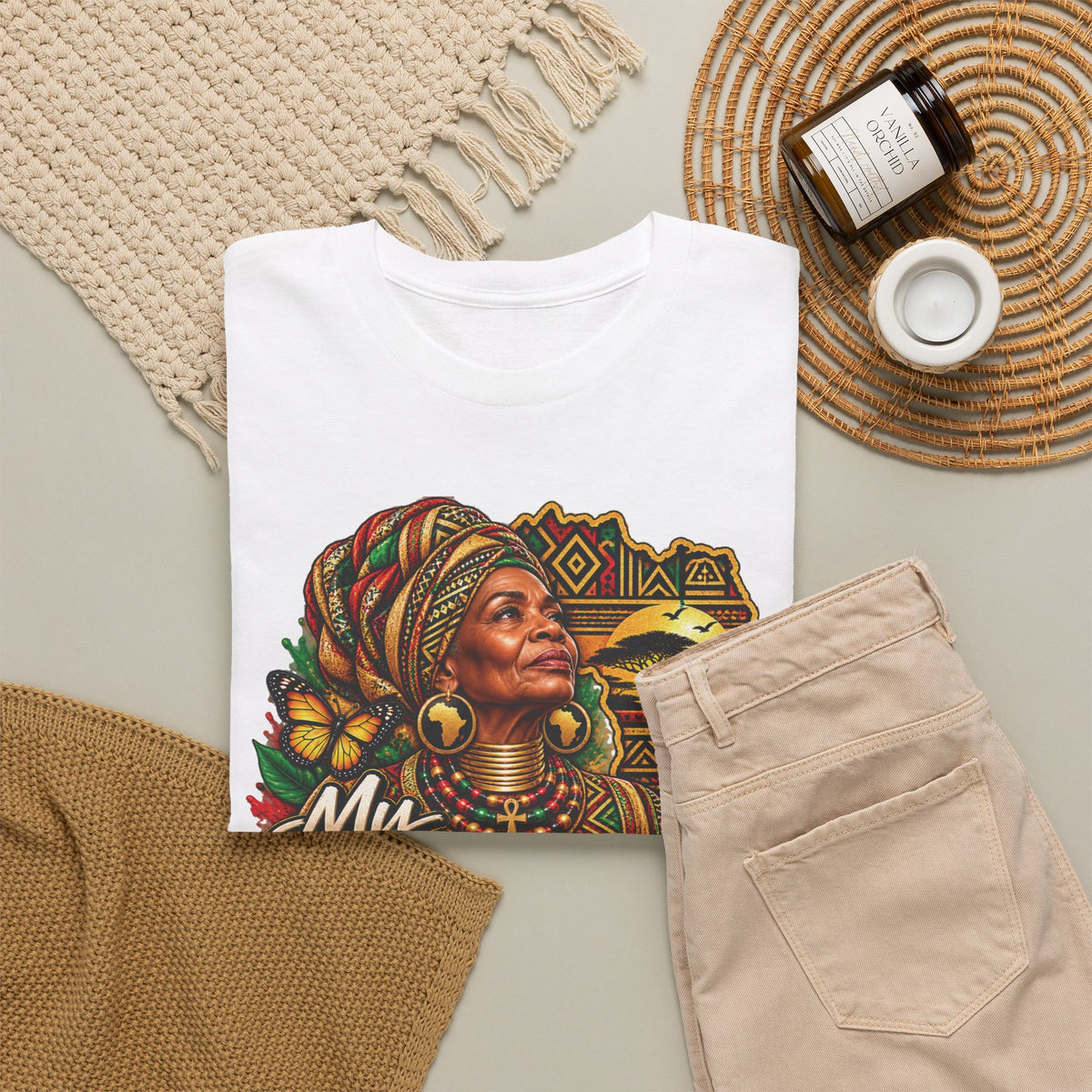 My Ancestors Crawled So I Could Stride T-Shirt | Afrocentric Heritage Pride Tee