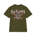 Foo Fighters band logo tee | Rock skull graphic T-Shirt
