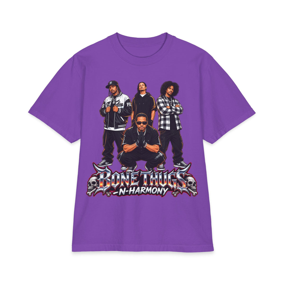 Boy Band Photo Graphic T-Shirt | Vintage Hip Hop Group Tee