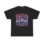 Detroit Pistons Basketball Players Tee | NBA Retro Team Graphic