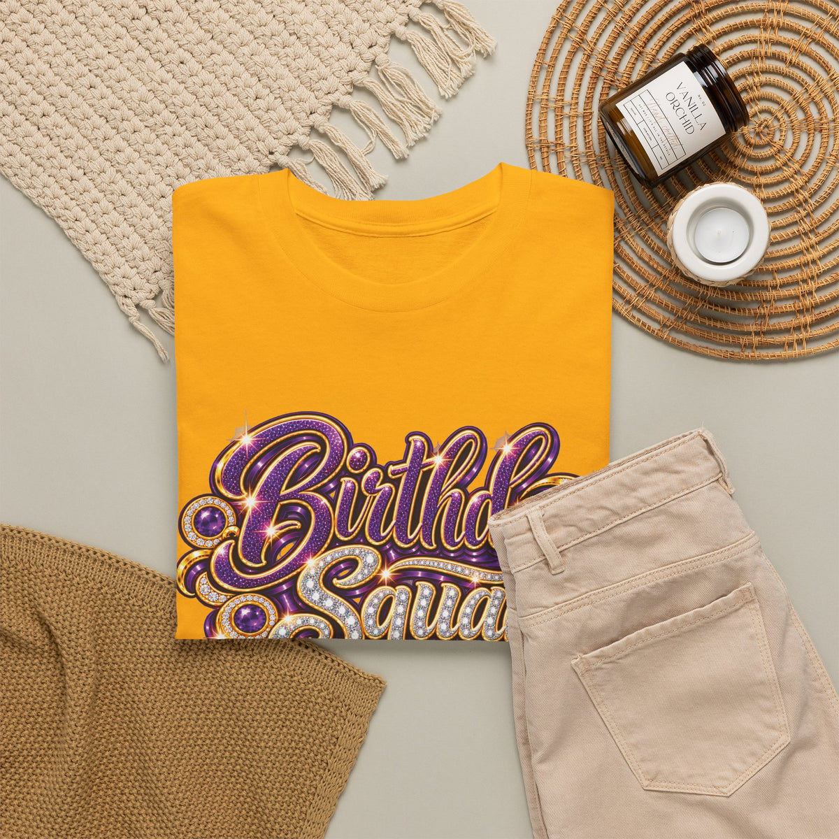 Birthday Squad Celebration T-Shirt