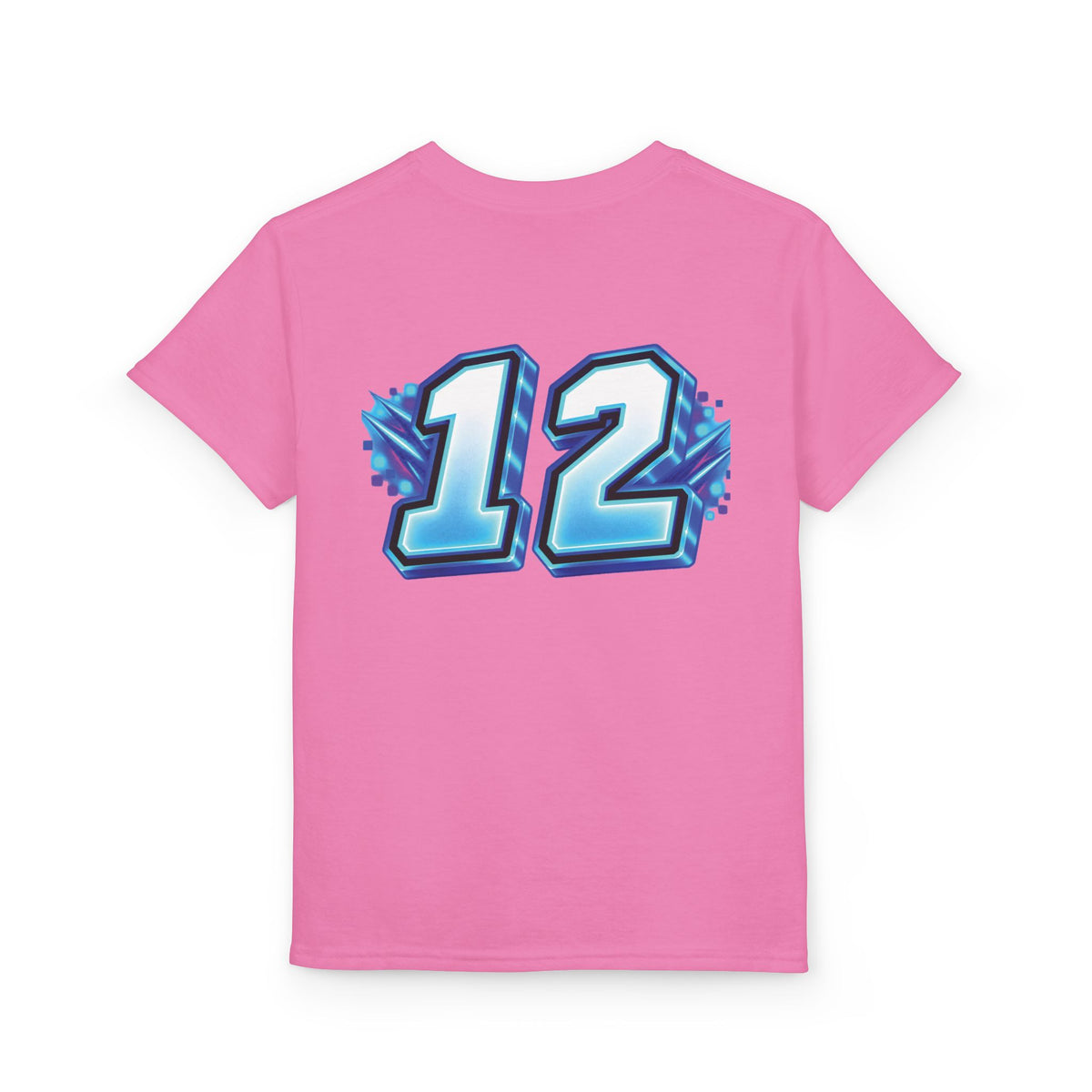 Fortnite Birthday Battle Begins Youth T-Shirt – Custom Number 12