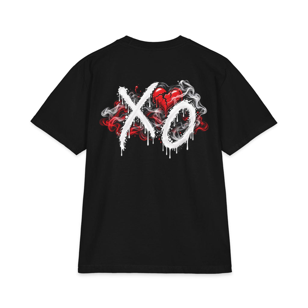 XO Heart Graphic T-Shirt | Weeknd Style Music Portrait Tee