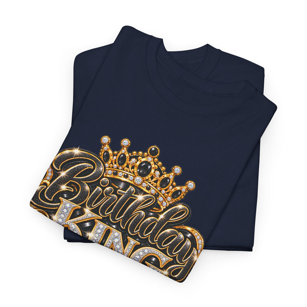 Birthday King Crown Graphic T-Shirt