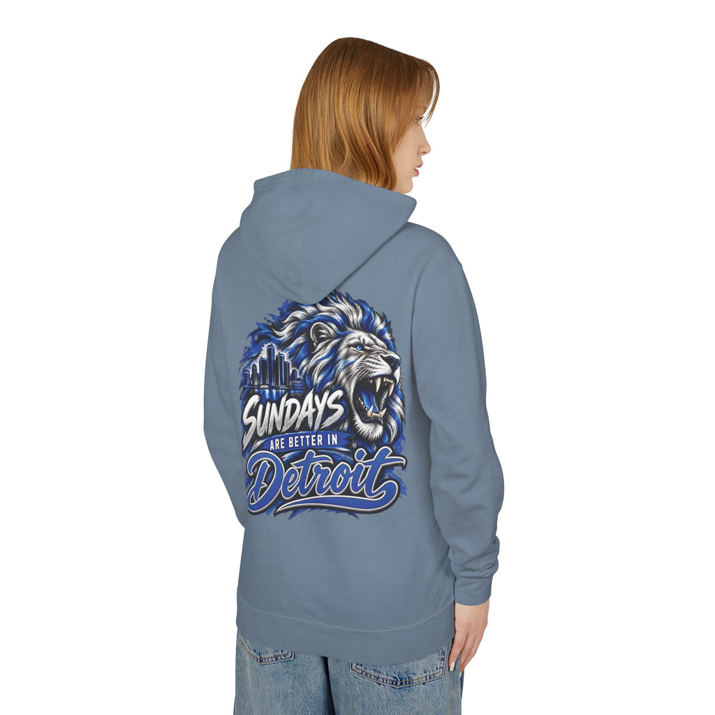Detroit Motor City Grit Sundays Hoodie