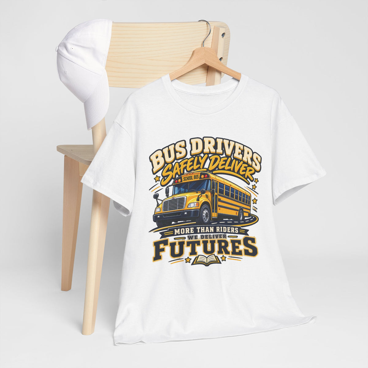 Bus Drivers Safely Deliver Futures Graphic T-Shirt