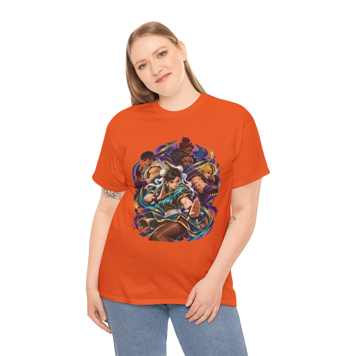 Street Fighter Characters Graphic T-Shirt