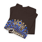 Birthday Blue Queen Crown Graphic Tee