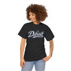 Detroit Script Tee | 313 Drip Skyline T-Shirt